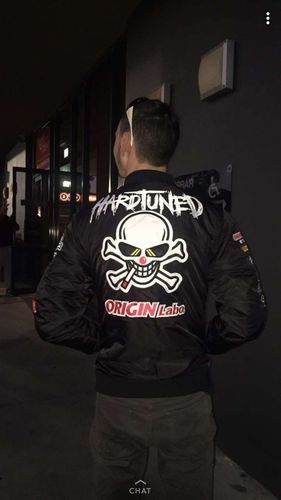 Customer photo review of Origin Labo X Hardtuned Bomber Jacket