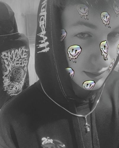 Customer photo review of Smoke Wheels Hoodie