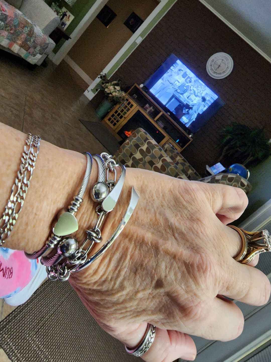 Customer photo review of Carissa Bracelet Stack