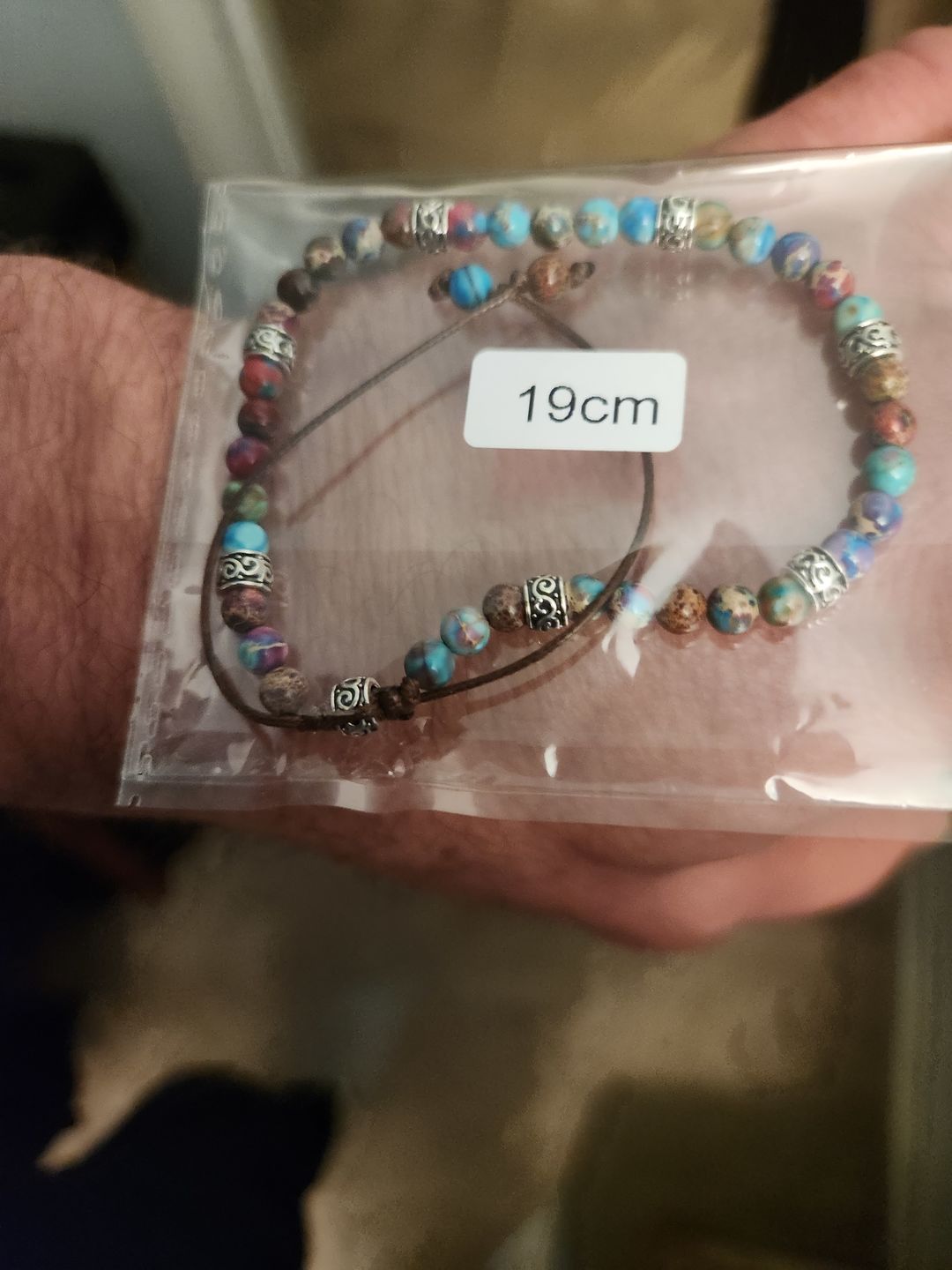 Customer photo review of Intense Amethyst Healing Bracelet