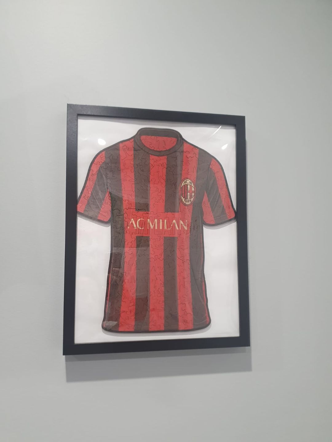 Customer photo review of AC Milan® Jersey - Official Wooden Puzzle