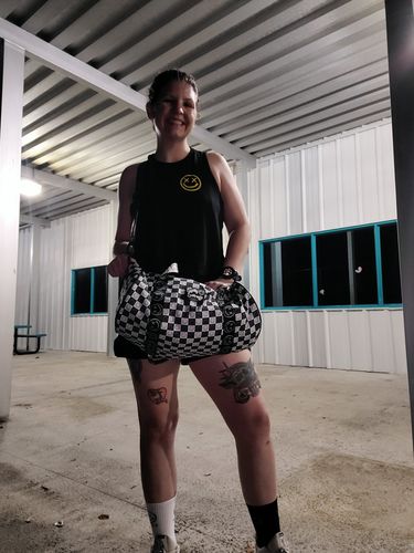 Customer photo review of Salty Savage Essential Gym Duffel Bag