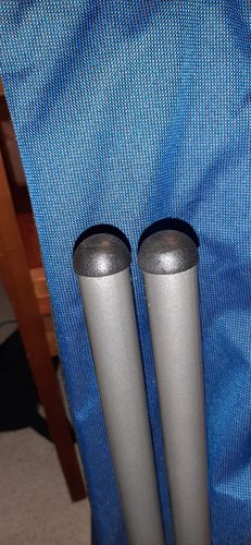 Customer photo review of Internal Domed Stool Leg Protectors | Replacement Caps