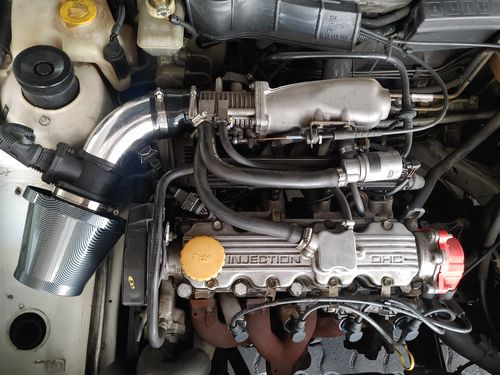 Customer photo review of Autogear Performance Carbon Fiber Cone Filter 70Mm