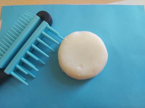 Customer photo review of Silk and Shine Vegan Conditioner Bar
