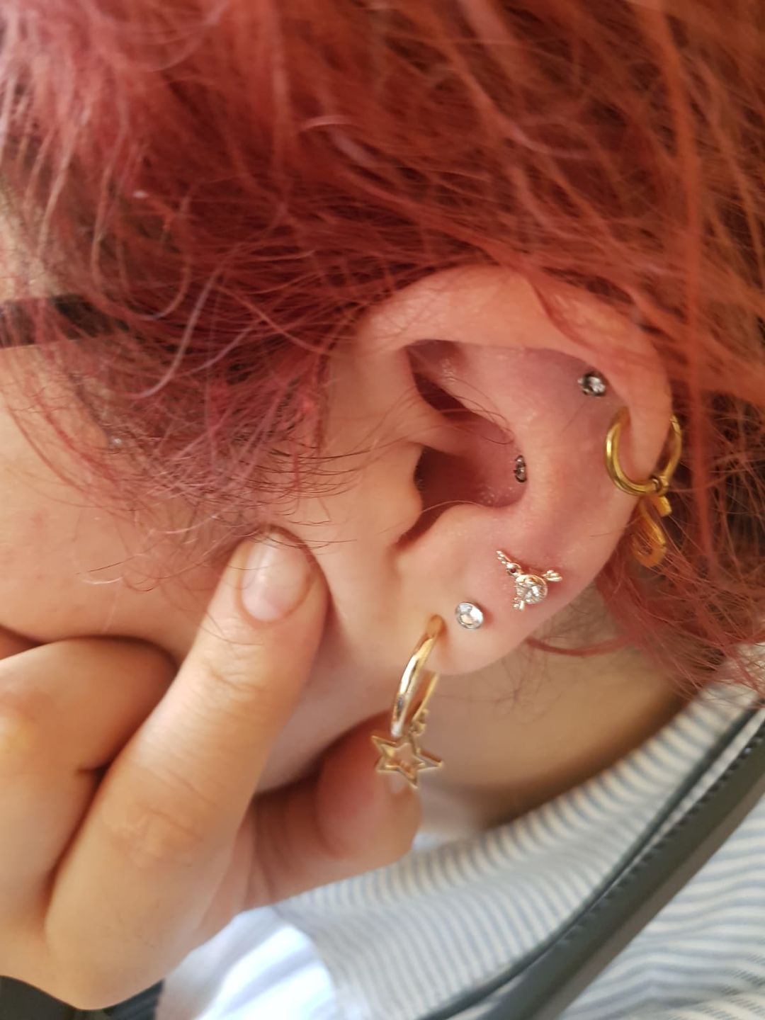 Customer photo review of Piercing Sailor Moon