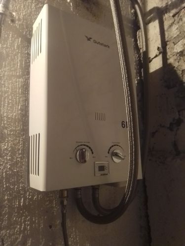 Customer photo review of Calentador Agua 1 Servicio Boiler Electrico Paso Gas Lp 6l