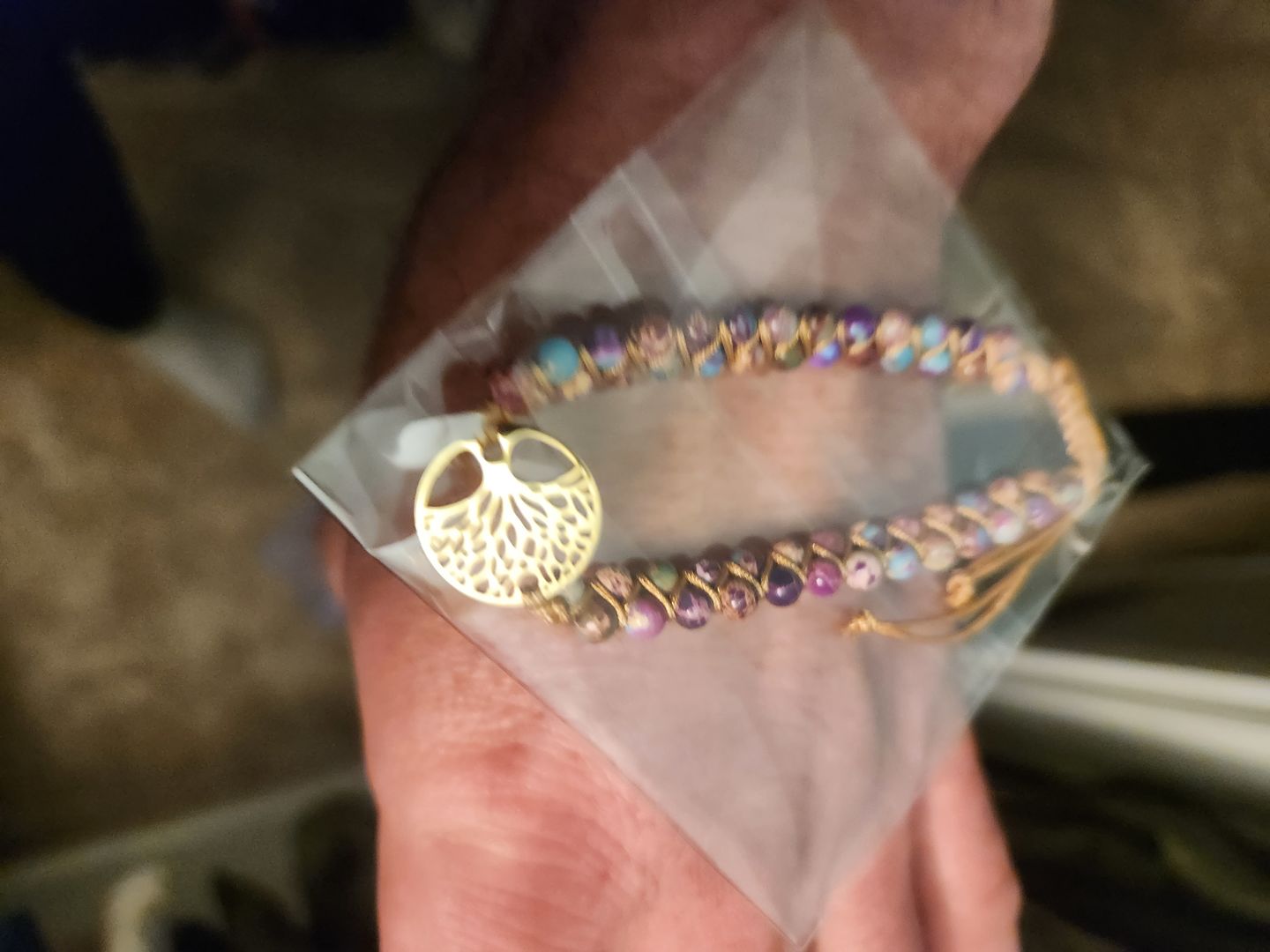 Customer photo review of Tree of Life Protection Bracelet