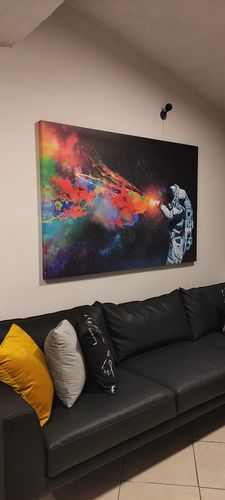 Customer photo review of Astronauta Color Splash