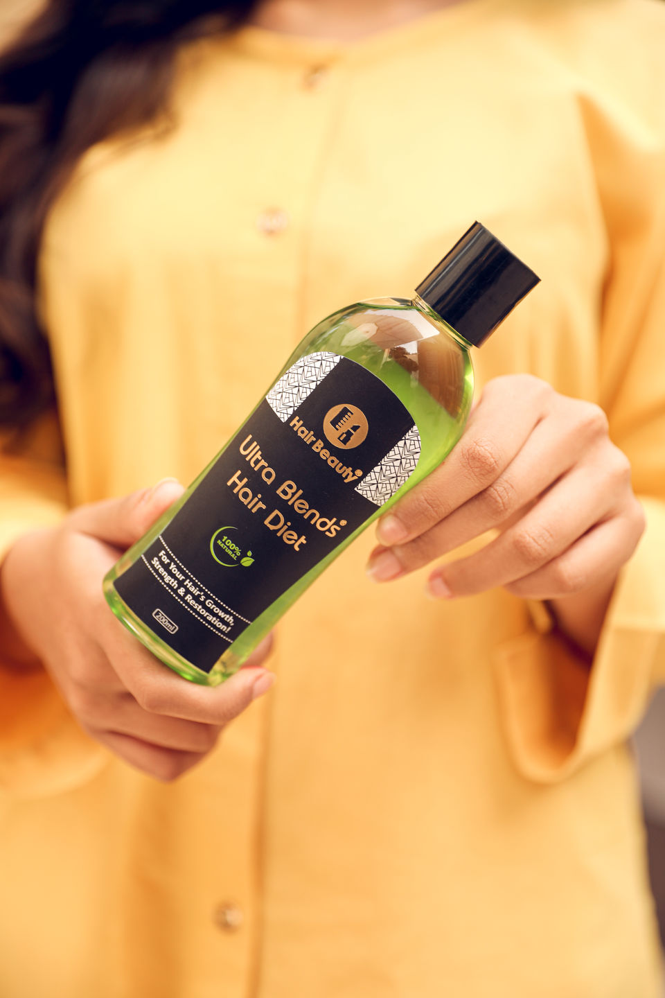 Customer photo review of Ultra Blends Hair Diet