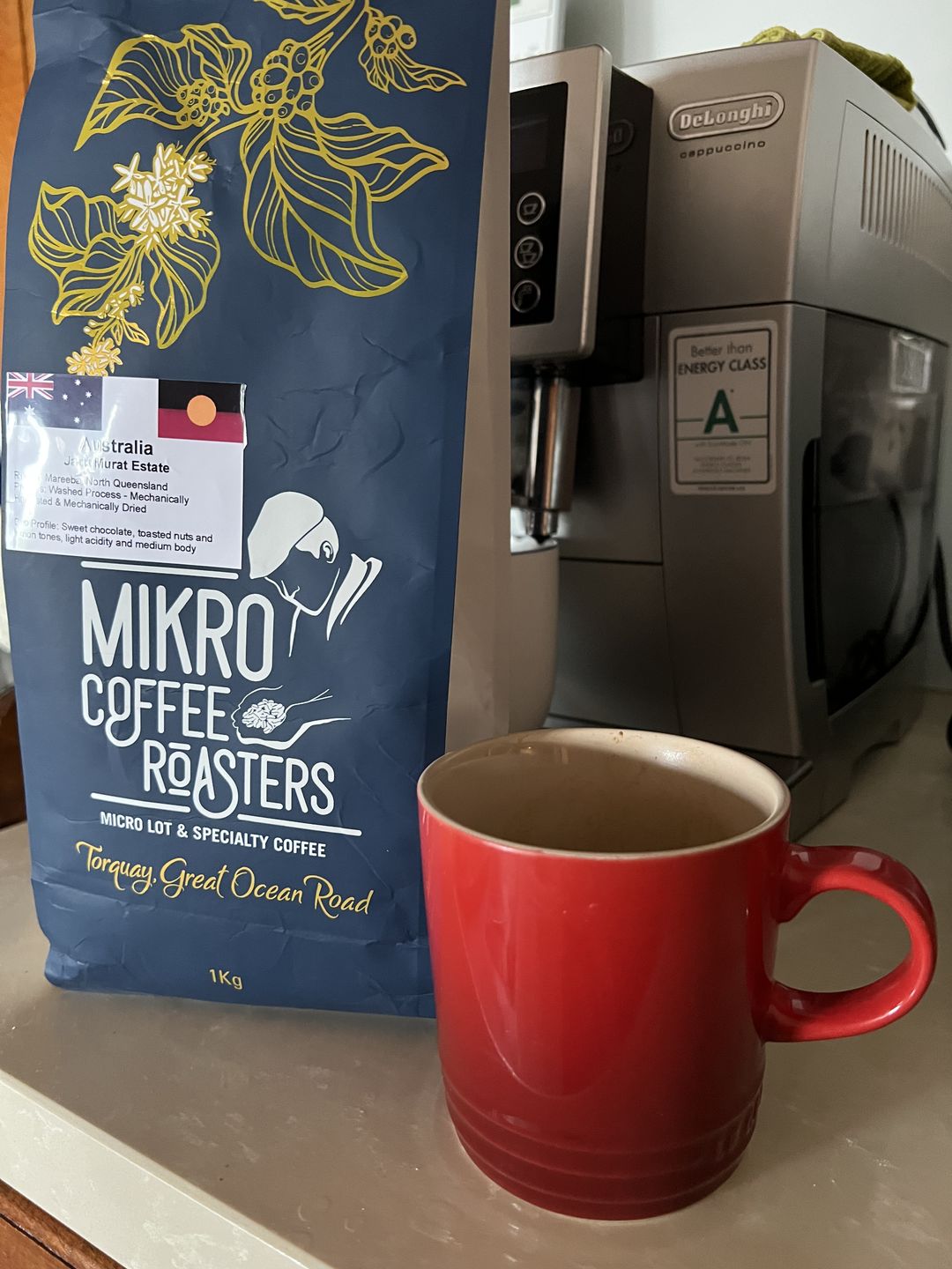 Customer photo review of Australian Grown Coffee - Jack Murat Estate