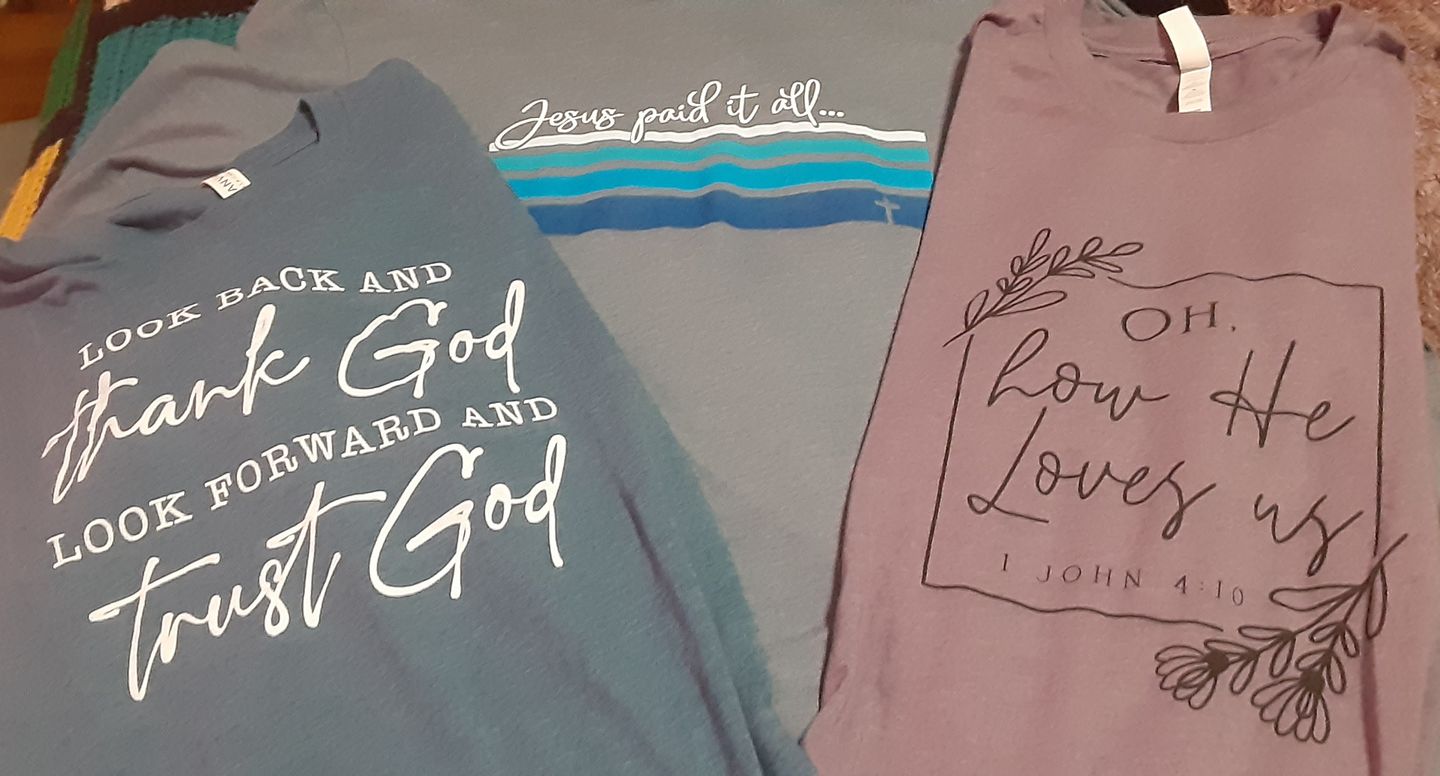 Customer photo review of Mystery Shirt