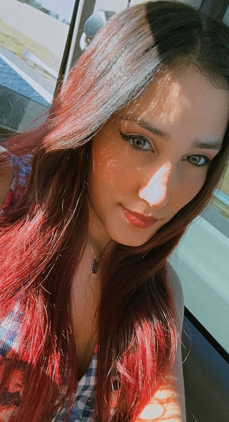 Customer photo review of Amazonia Sahara Brown Prescription Colored Contact Lenses