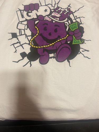 Customer photo review of Grape Tee