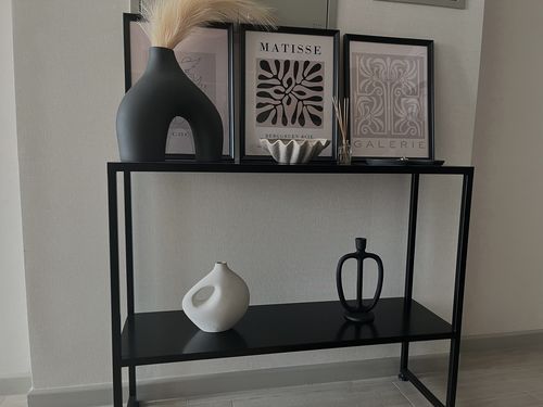 Customer photo review of Arrimo Dos Niveles | Línea Metal Black