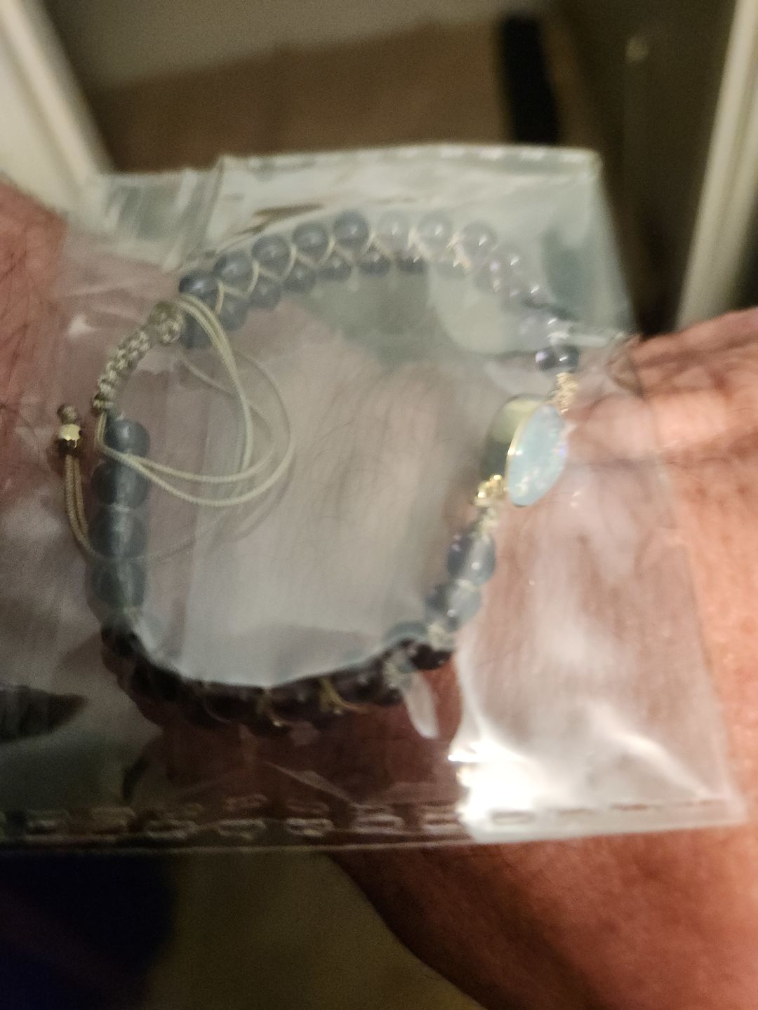 Customer photo review of Tibetan Energy Bracelet