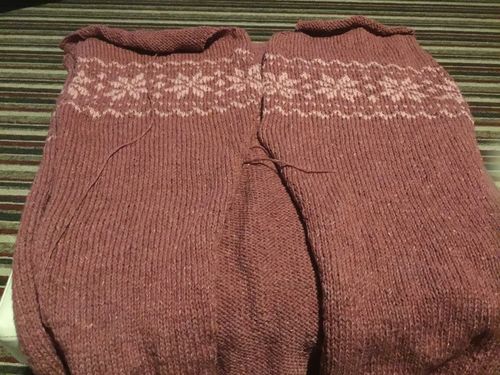 Customer photo review of Ladies Mystery Knitting Box