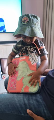 Customer photo review of Colour Bag Tags - Designer themes