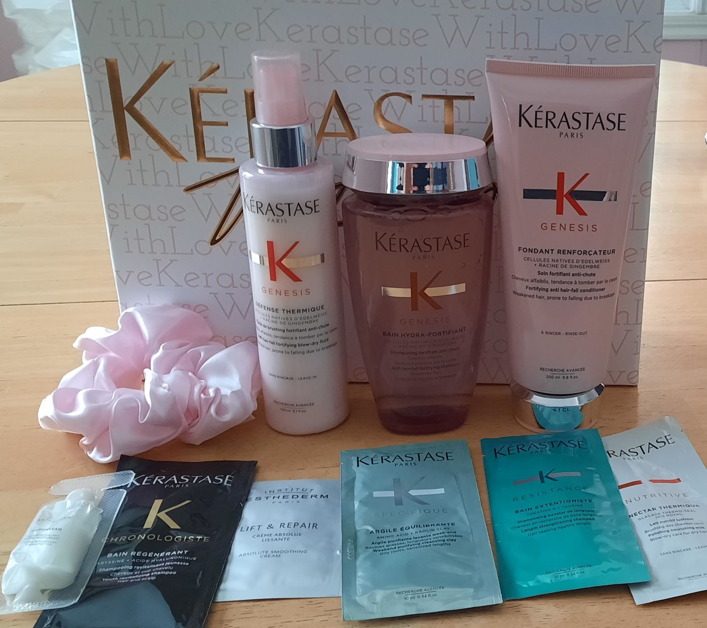 Customer photo review of Coffret Noël Kérastase - Genesis
