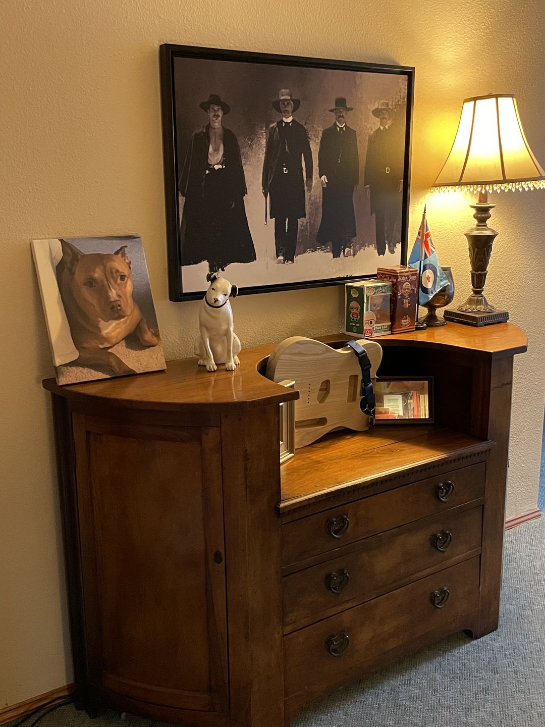 Customer photo review of Tombstone Wall Art
