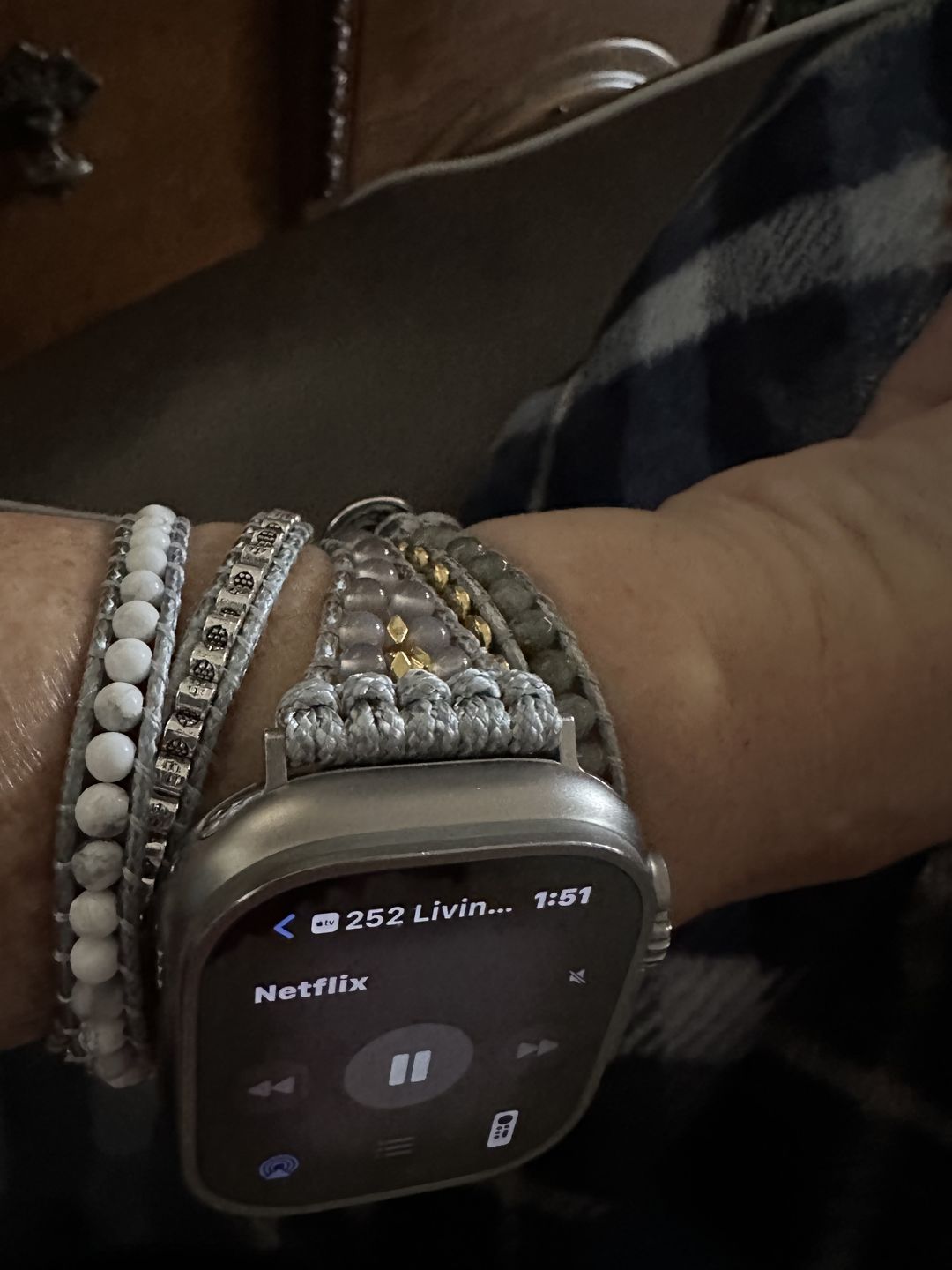 Customer photo review of Ultra Apple Watch Strap