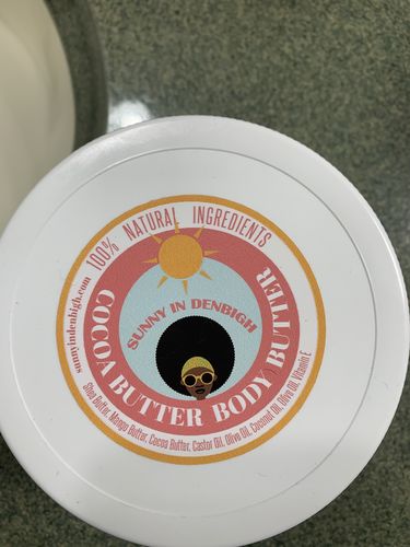 Customer photo review of Cocoa Butter Body Butter