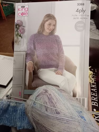Customer photo review of Ladies Mystery Knitting Box