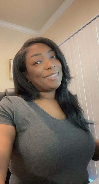Customer photo review of Side Part Bangs Body Wave U Part/V-Part Wig AU24