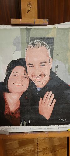 Customer photo review of Malen nach Zahlen - Dein Wunschmotiv