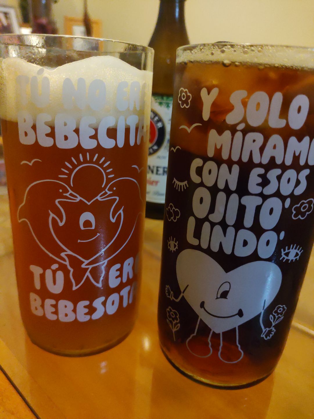Customer photo review of BUNNY GLASS - JUEGO DE 6 VASOS
