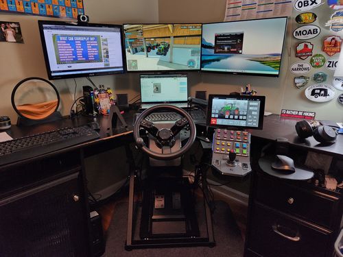 Customer photo review of APEX Steering Wheel Stand