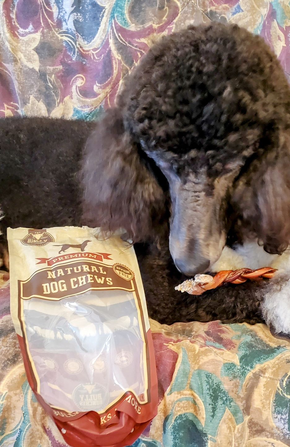 Customer photo review of 12 Inch Braided Jerky Stick