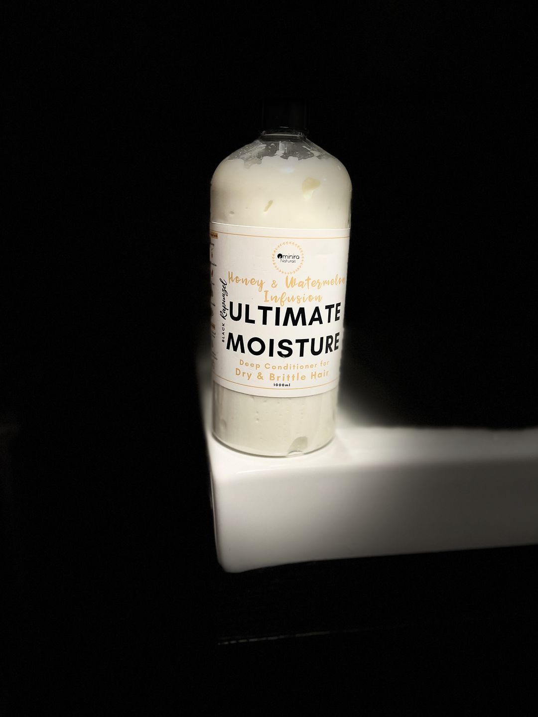 Customer photo review of Honey & Watermelon Infusion - Ultimate Moisture Deep Conditioner