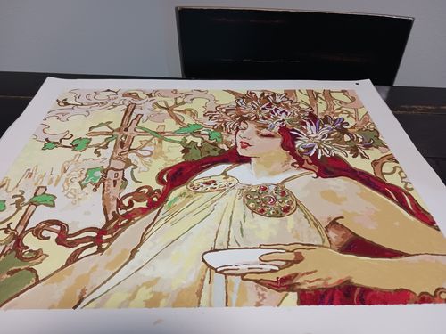 Customer photo review of Autumn - Paint by Numbers