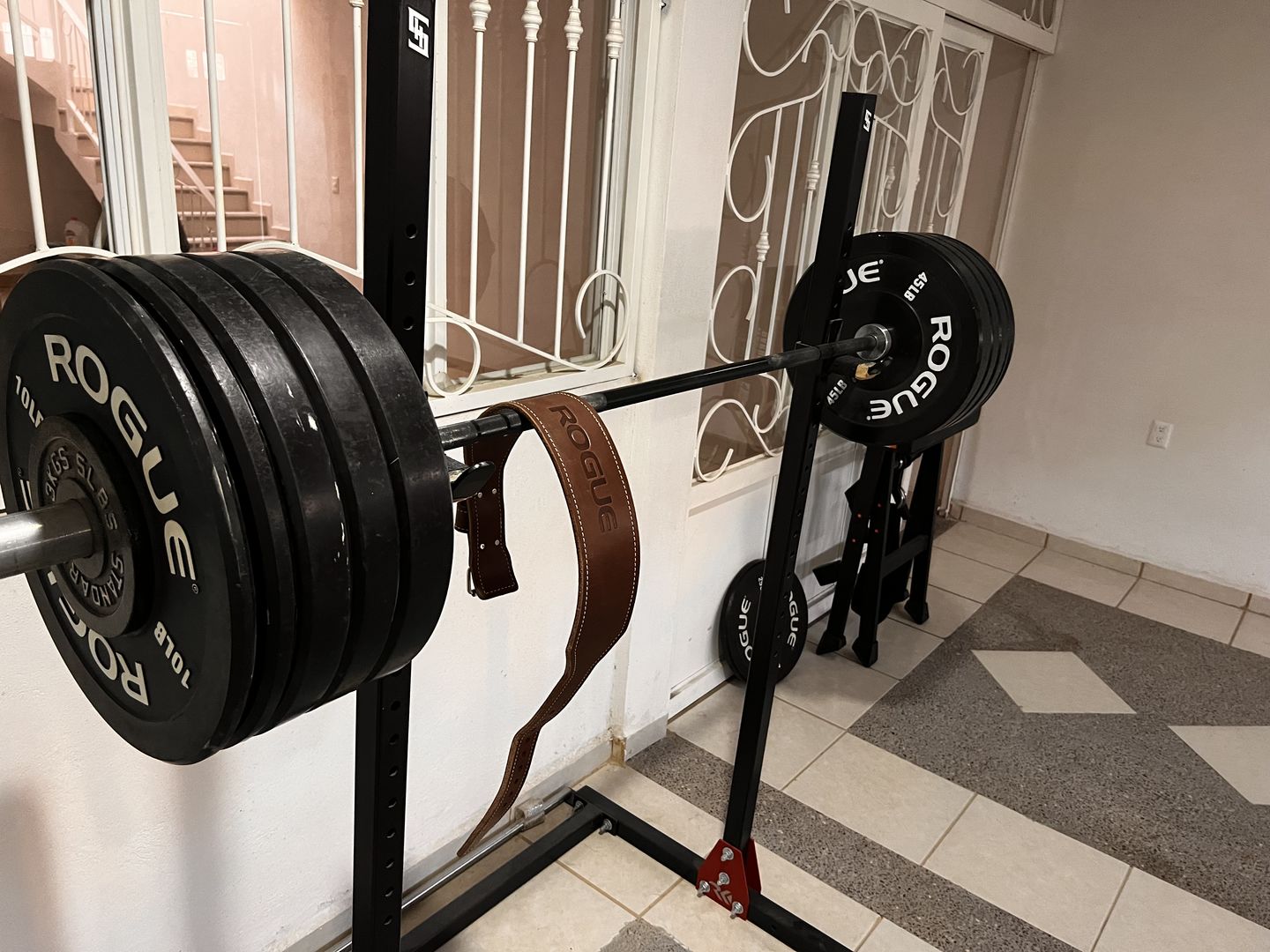 Customer photo review of Rogue Echo Bumper Plates