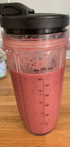 Customer photo review of Collagen + Peptide Protein Powder