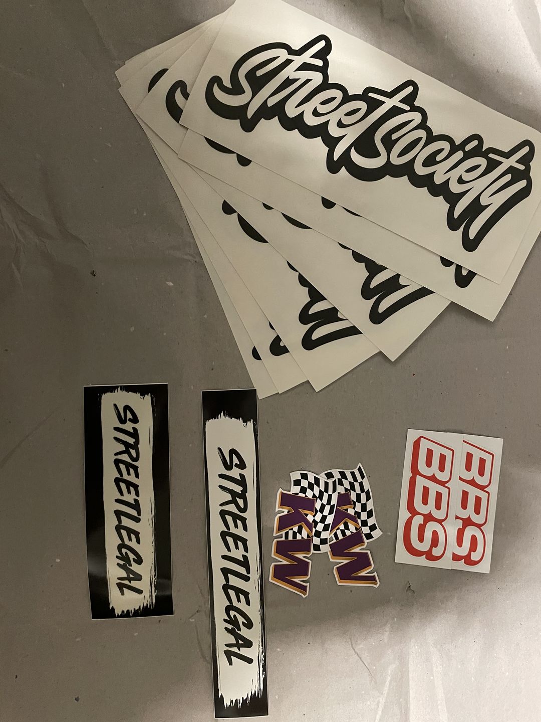 Customer photo review of Street Society Sticker "outlined"