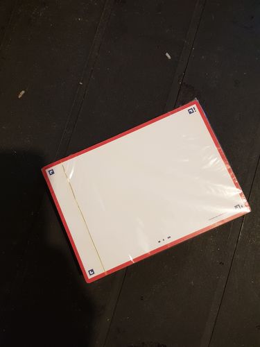 Avis photo d'un client sur Flashcards FLASH 2.0 OXFORD # 80 cartes 10,5 x 14,8 cm - uni blanc