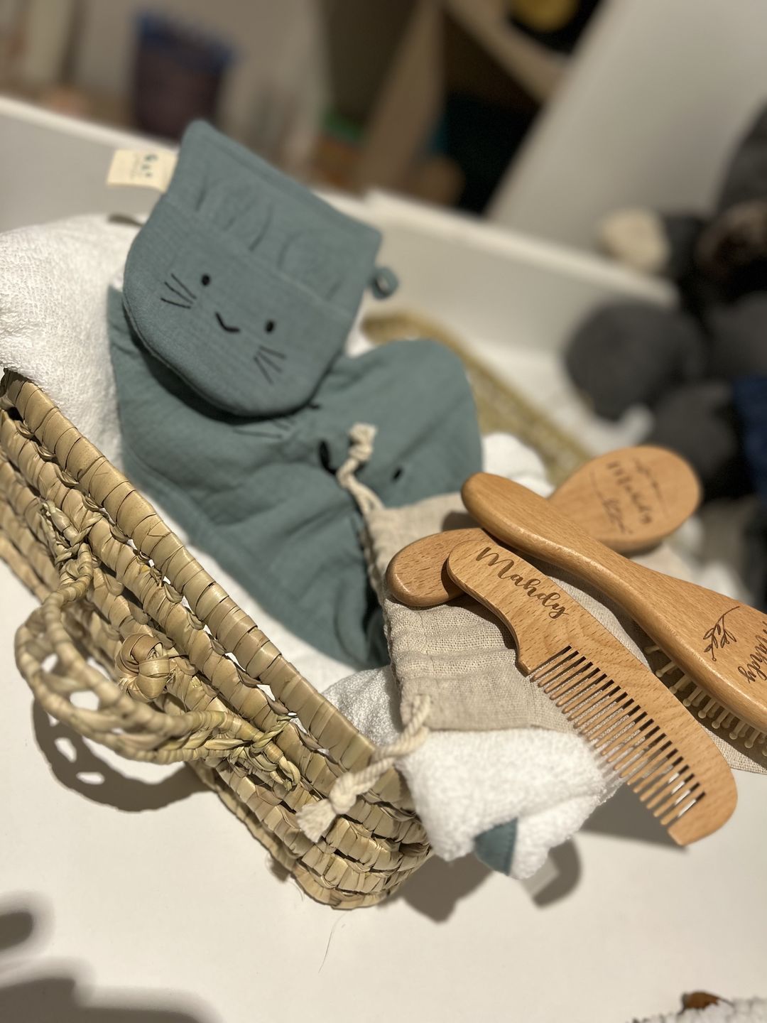 Customer photo review of Coffret de bain - 4 couleurs disponibles