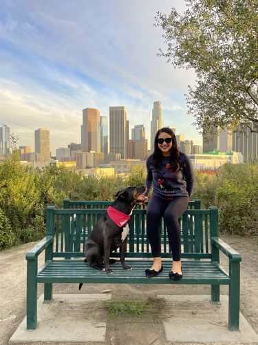 Customer photo review of Custom Knit Valentine Heart Balloon Sweater