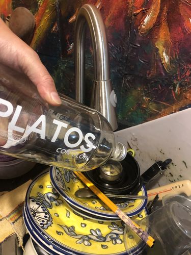 Customer photo review of Jabón para lavar PLATOS con olor