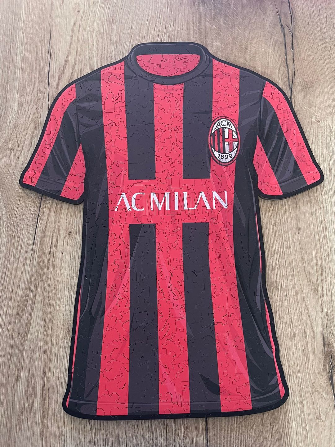 Customer photo review of Maglia Milan® - Puzzle di Legno Ufficiale