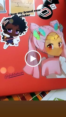 Customer video review of Hijabi Chibi Moon Car Decal