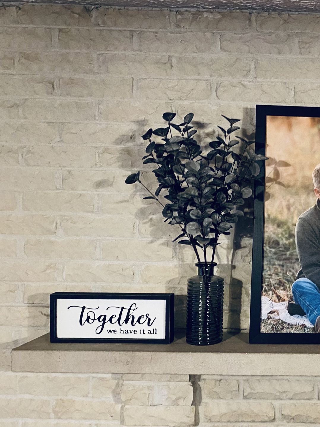 Customer photo review of Faux Eucalyptus - Graceful Green (3 Stems)