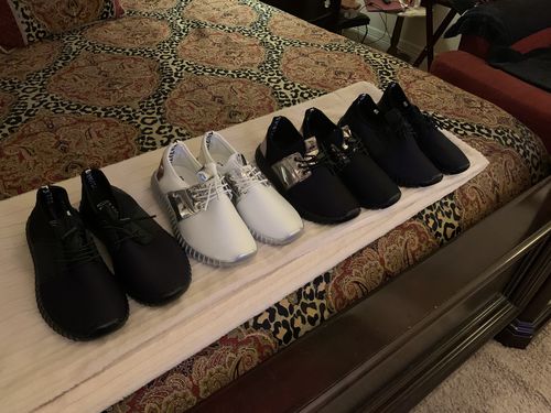 Customer photo review of Astra Sneakers - Instant Foot Pain Relief