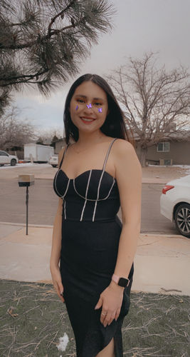 B. A. review of Cassandra Dress image 1 out of 1