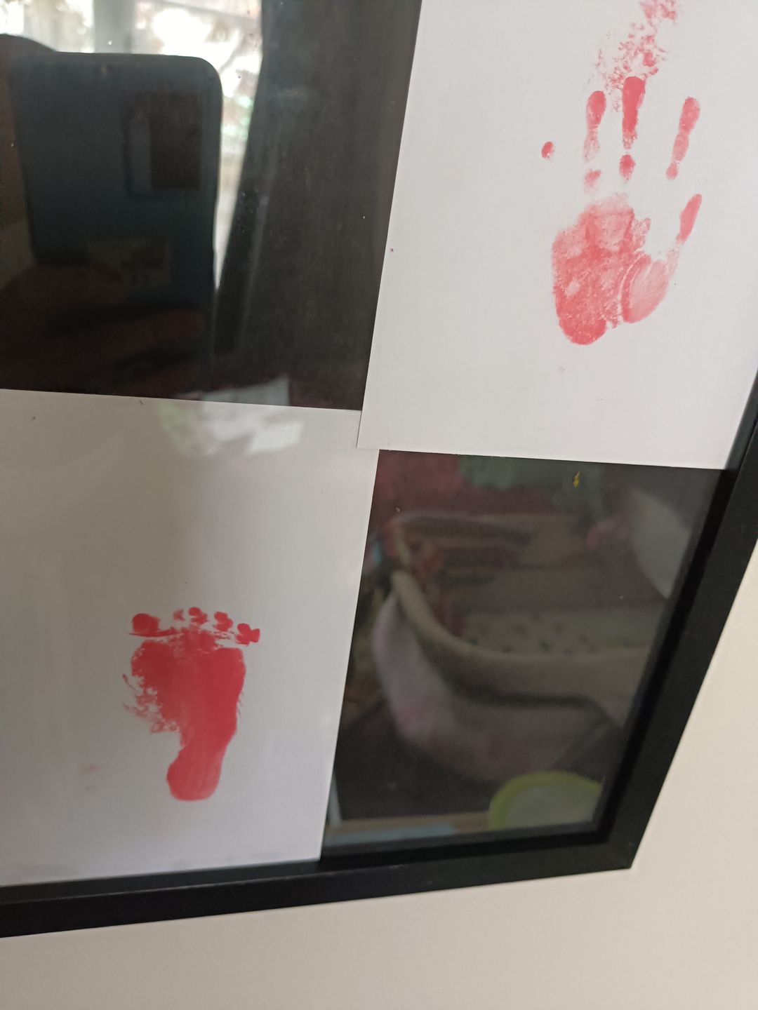 Customer photo review of Mammas Milk Bar Inkless Print Keepsake