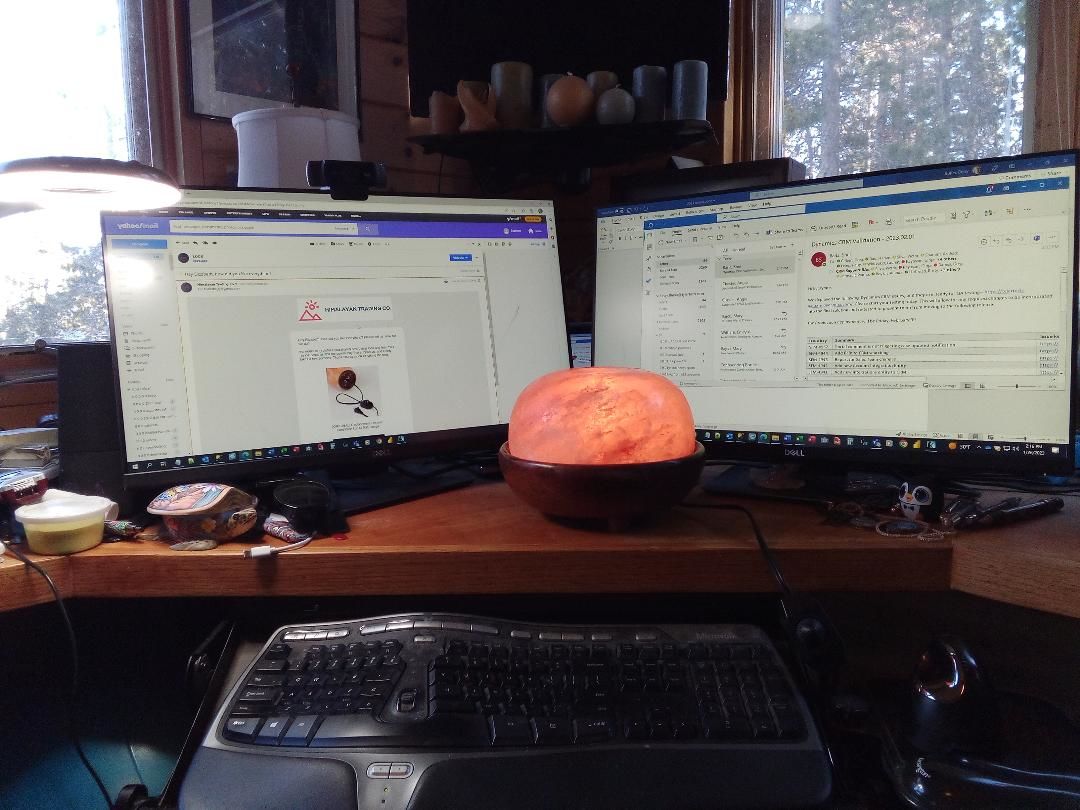 Customer photo review of Himalayan Pink Salt Foot Dome - For Detoxing
