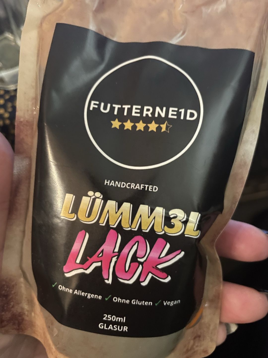 Customer photo review of LÜMM3L Lack Glasur 250ml