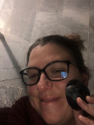 Customer photo review of Jabón de cara natural (90gr)